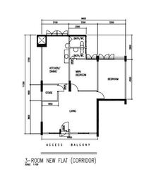 Blk 103 Bedok North Avenue 4 (Bedok), HDB 3 Rooms #178949062